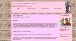 Desktop Screenshot of genitaldiversity.com